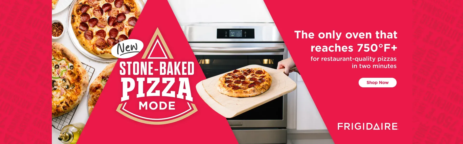 Frigidaire Stone Baked Pizza Range